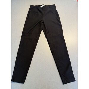 ELLE Pull-On Skinny Leg Pants Women's M  Black Stretch Mid-Rise